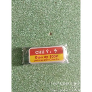 combo 20 tem chú ý điện áp 100v