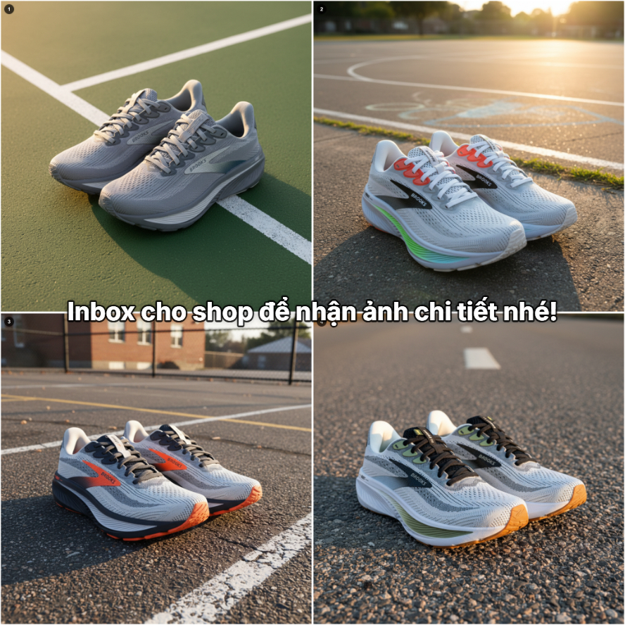 Giày sneaker đầy đủ hình ảnh chi tiết các màu Order-Brooks Ghost 17 JZD553