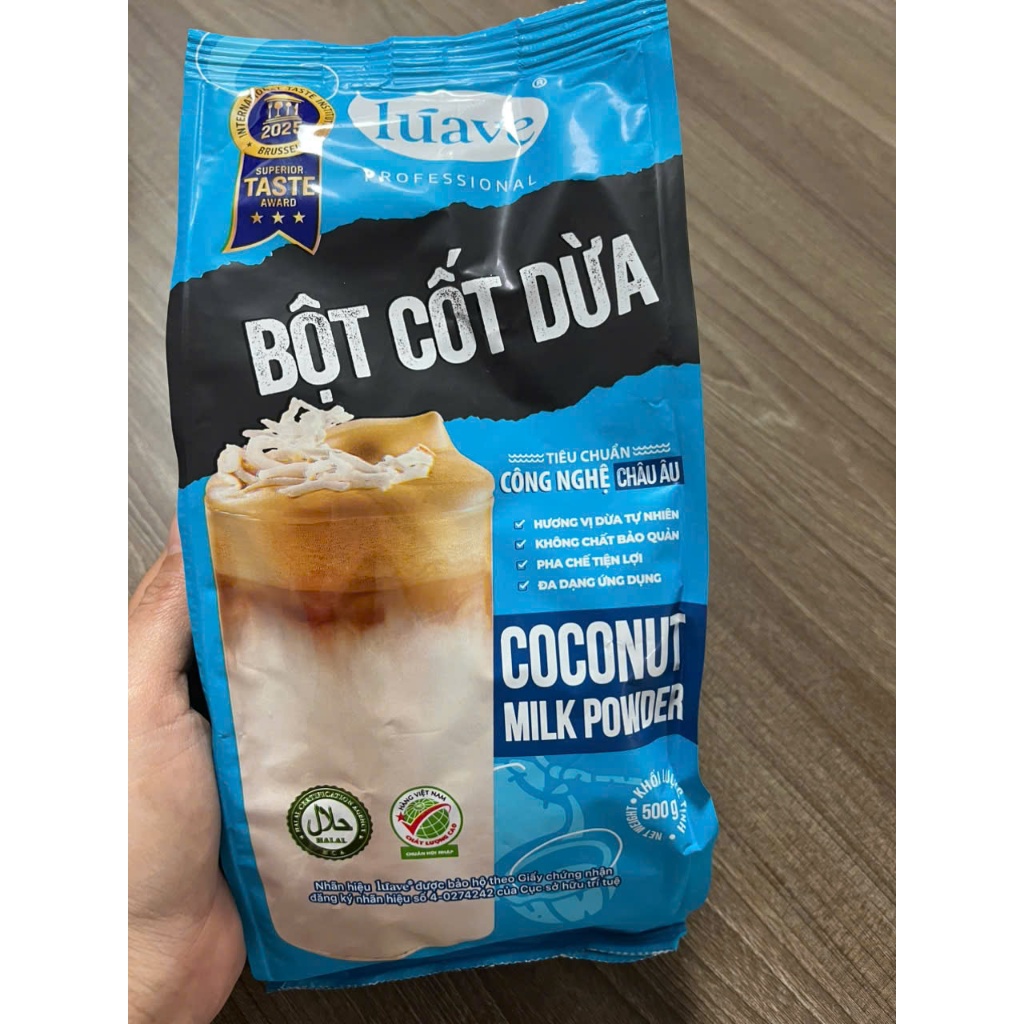 BỘT CỐT DỪA LUAVE GÓI 500G