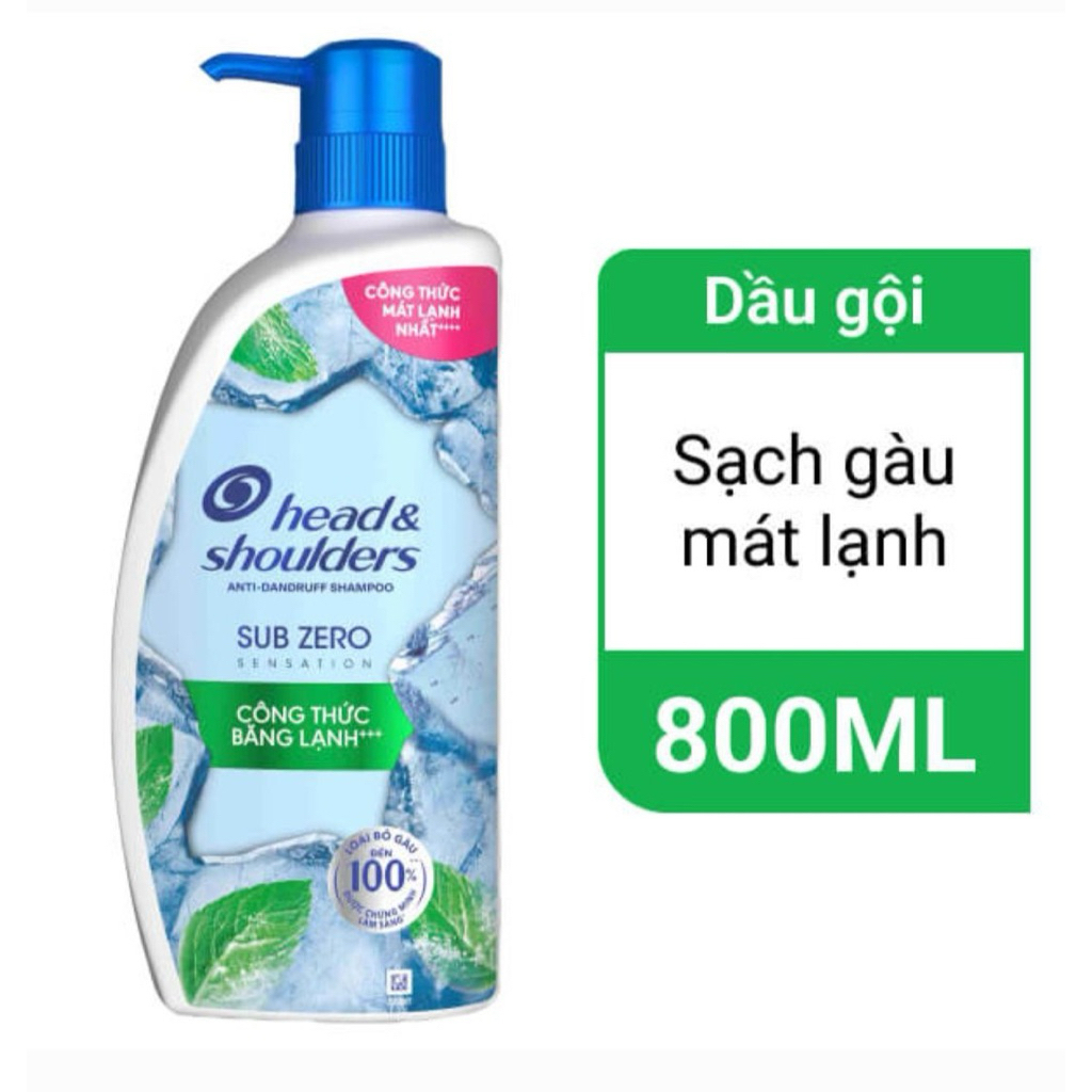 (mẫu mới)Dầu gội Head and Shoulders Zero 800ml