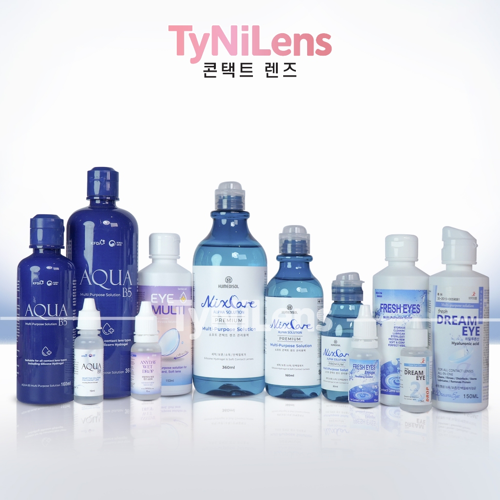 NƯỚC NGÂM, NHỎ MẮT LENS AQUA B5, NIX CARE, EYE PLUS MULTI, FRESH EYE, DREAM EYE Dung Tích 360ml, 160