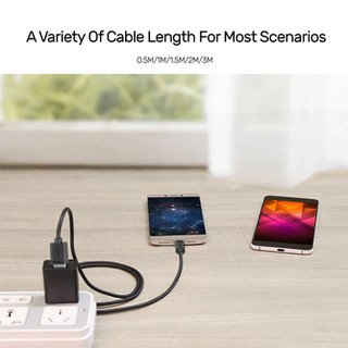 Cáp Sạc USB Sang Cổng Micro-USB UNITEK 1.5m Y-C434GBK