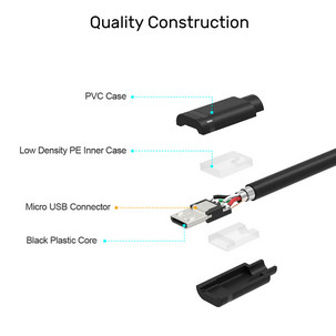Cáp Sạc USB Sang Cổng Micro-USB UNITEK 1.5m Y-C434GBK