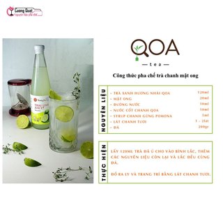 Nước Cốt Chanh Songheeng và QOA dung tích 700ml