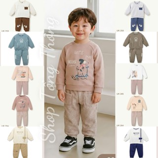  Bộ dài tay Uala Rogo NỈ MỎNG PETIT BAMBOO COTTON sợi tre cao cấp mềm mịn thoáng mát thấm hút tốt cho bé trai bé gái 259 