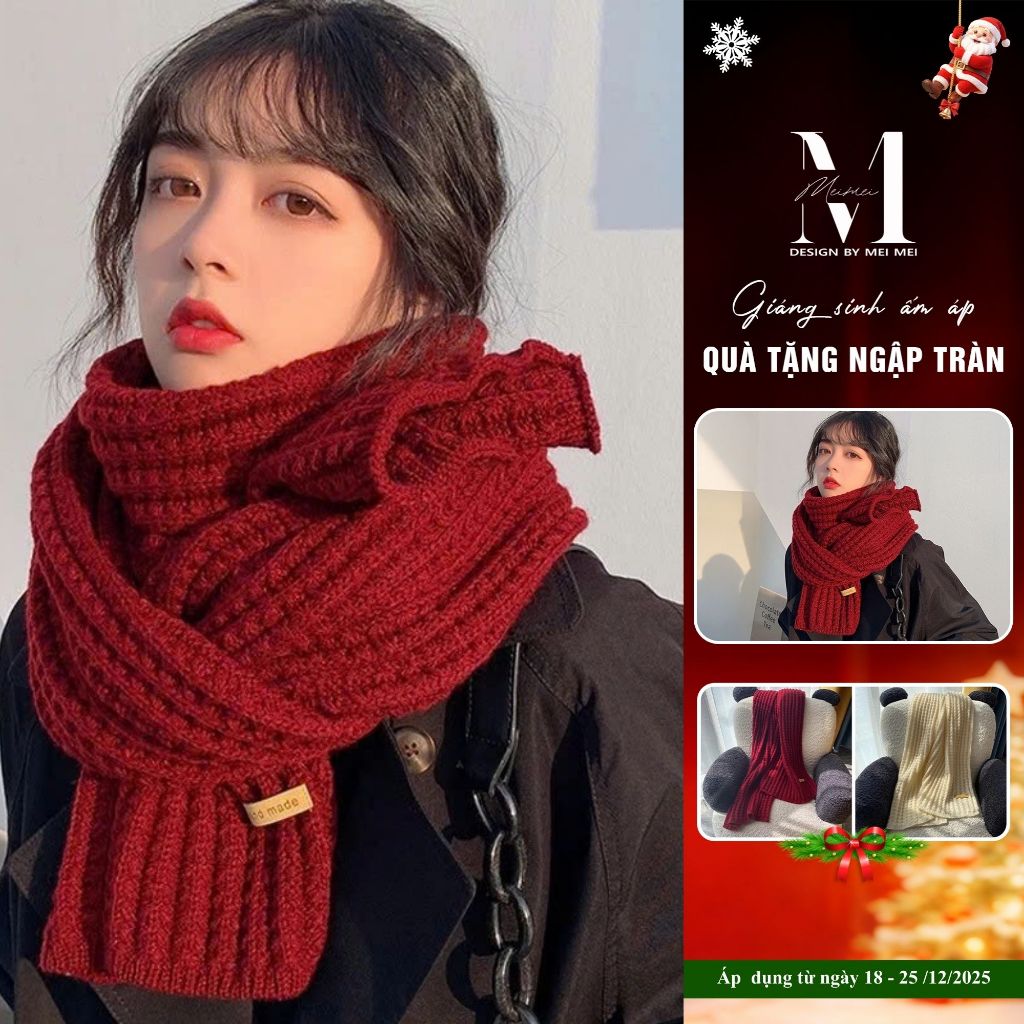 Khăn Len Nữ MeiMei Thời Trang Sang Chảnh  KHANLEN Ver2