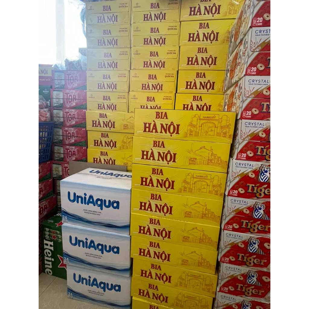 1 thùng bia hà nội