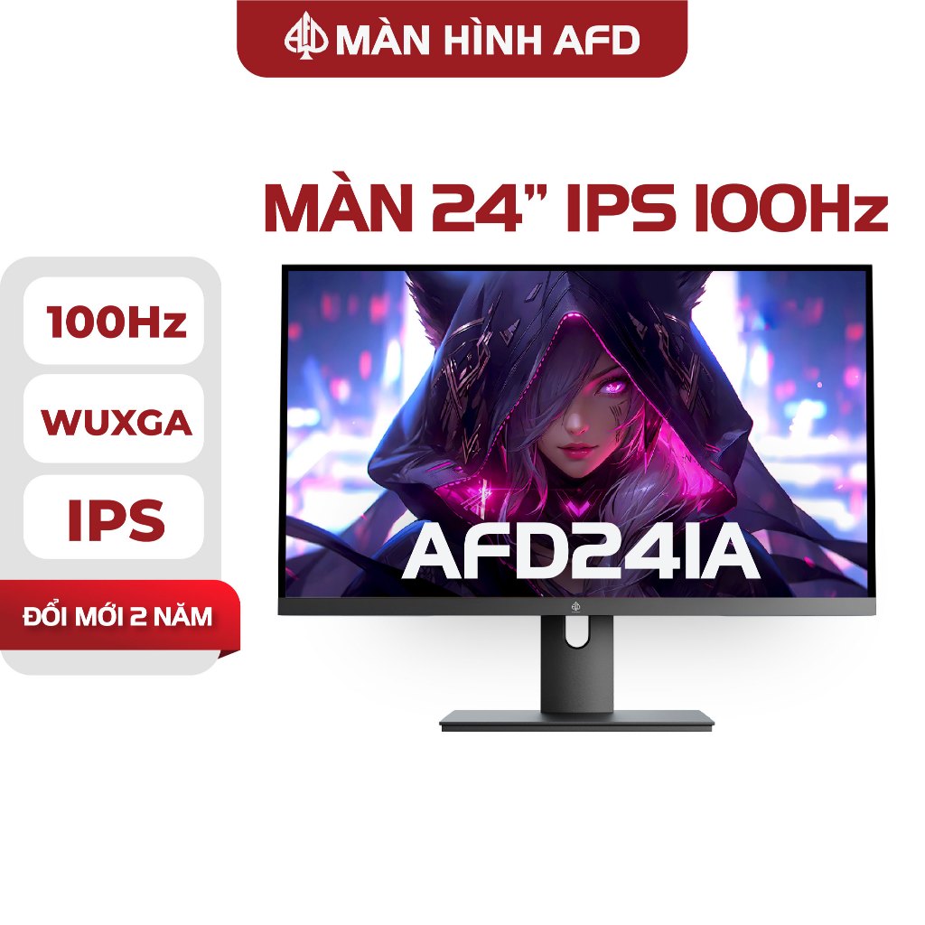 Màn hình máy tính AFD 241A 24'' WUXGA IPS 100Hz - Chuyên Game