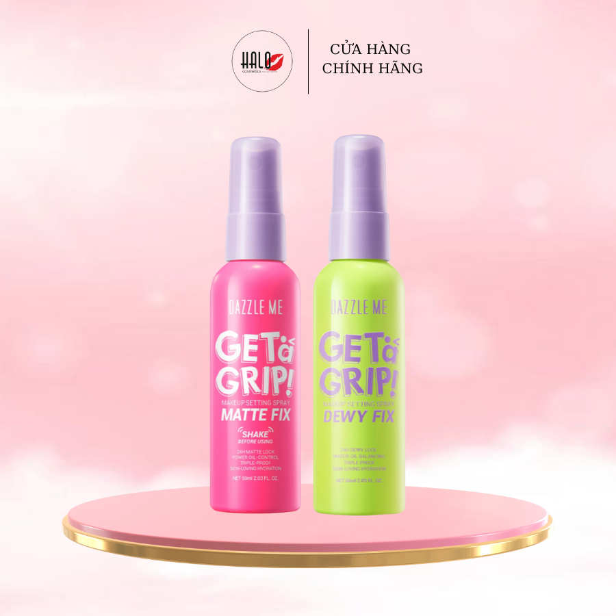 Xịt khoá nền Dazzle Me get a gripe makeup 60ml