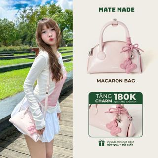  MATEMADE Túi Xách - Túi Xách Nữ Macaron Bag Cầm Tay Thời Trang - Size 23 
