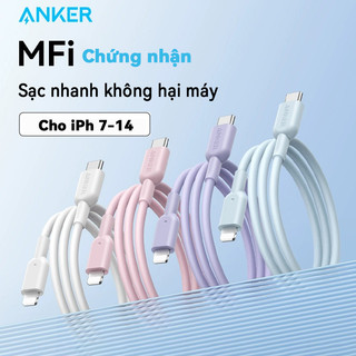  Anker Zolo Cáp sạc nhanh & truyền dữ liệu Lighitning  A8632 Cho Android iPhone 5-14  BH 18 tháng  