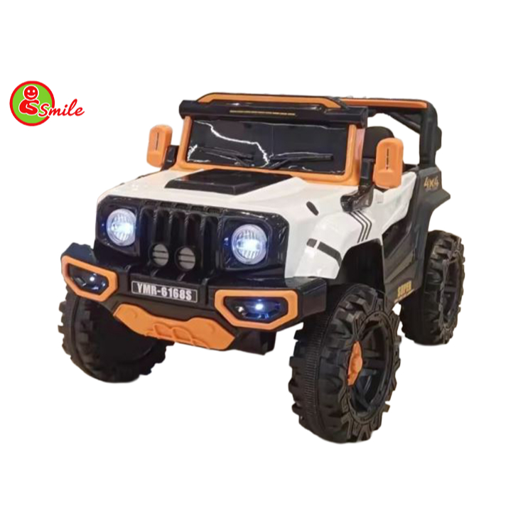 Xe Ô Tô Điện Trẻ Em Jeep 4x4 Địa Hình 6168S – 1 Chỗ Ngồi – Bánh To Vượt Địa Hình