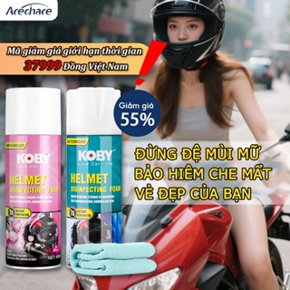 Bọt làm sạch sâu mũ bảo hiểm trẻ em/xe máy - Không độc hại an toàn cho bé, tẩy bẩn khử mùi, không cần rửa nước!