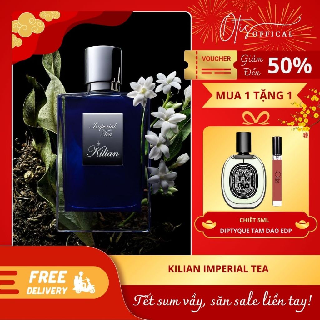 Nước Hoa Chiết 10ml Unisex Kilian Imperial Tea Hương Thơm Tươi mát, Thanh lịch, Tinh tế