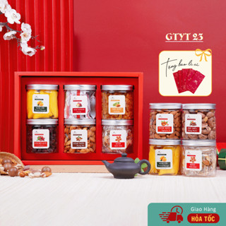   Tặng Bao Lì Xì  - Hộp Quà Hạt Dinh Dưỡng Cao Cấp Phù Hợp Làm Quà Tặng Sang Trọng 