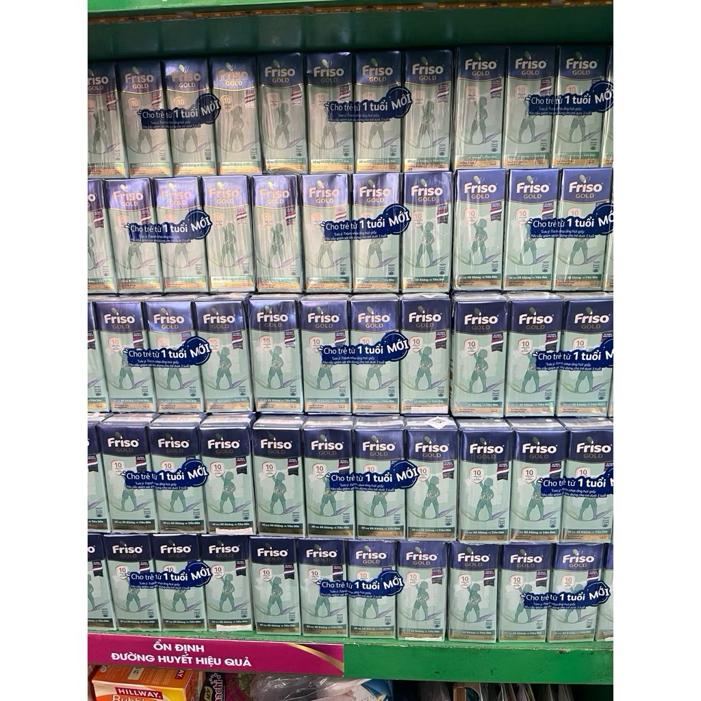 Combo 4 lốc friso gold 180ml