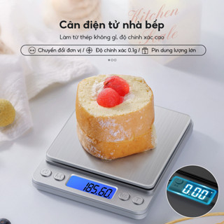 Cân tiểu ly điện tử 0.1g, Cân điện tử mini 0.1g, cân matcha ,cân trang sức 0.01g/3000g