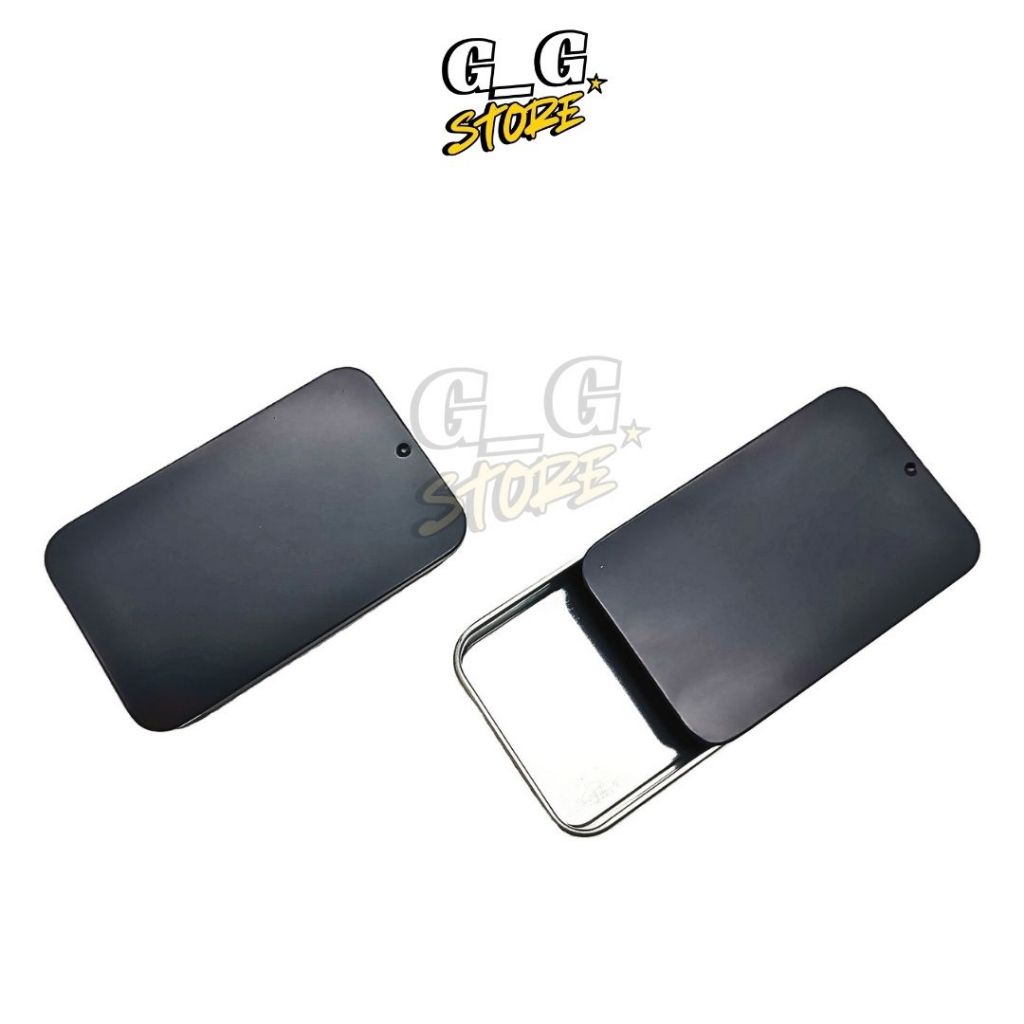 Hộp Thiếc Mini Nắp Trượt -Hộp Kim Loại Đựng Đồ Cá Nhân Nhỏ Gọn Tiện Lợi -GGStore