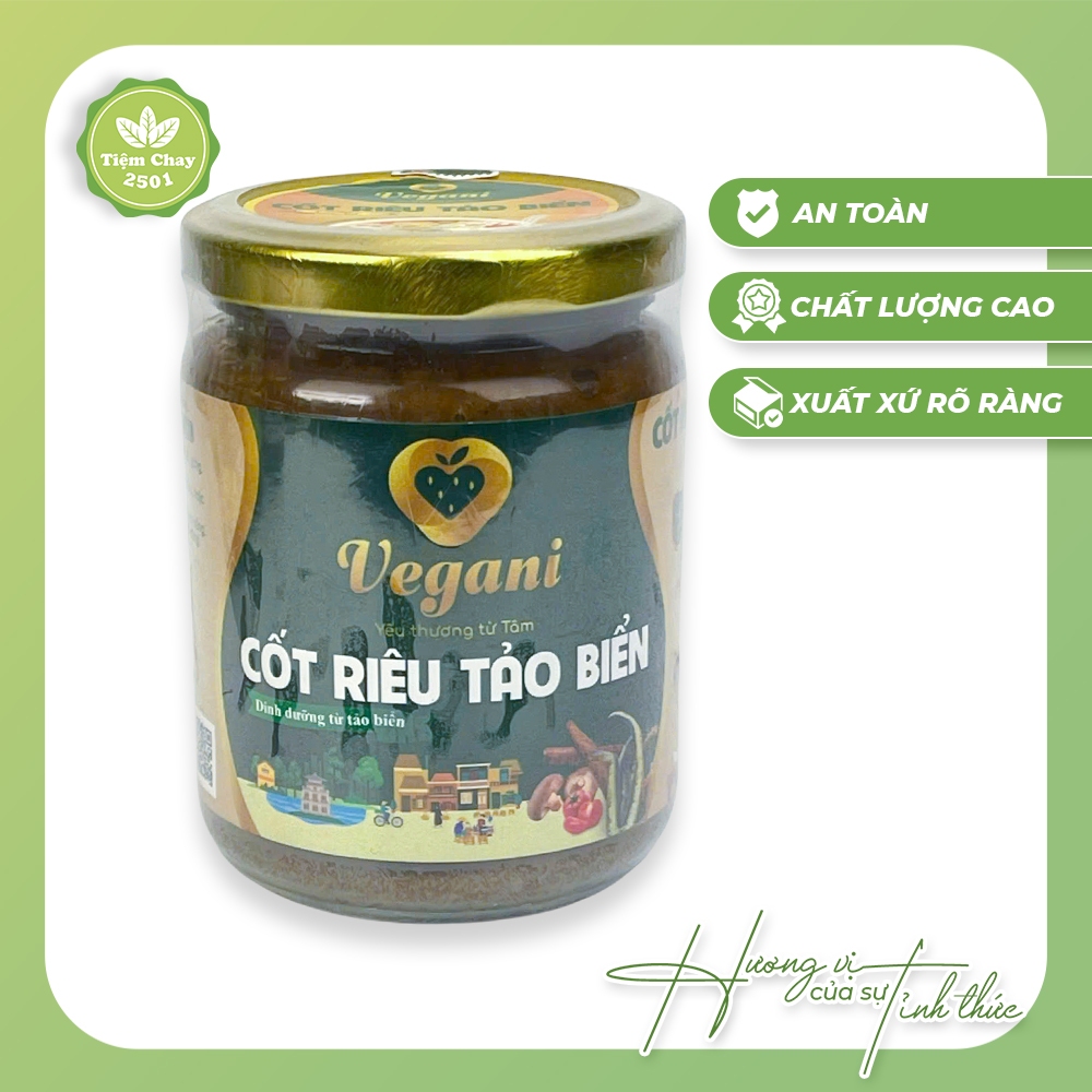 Cốt riêu tảo biển | Thực phẩm chay cao cấp | Tiệm Chay 2501