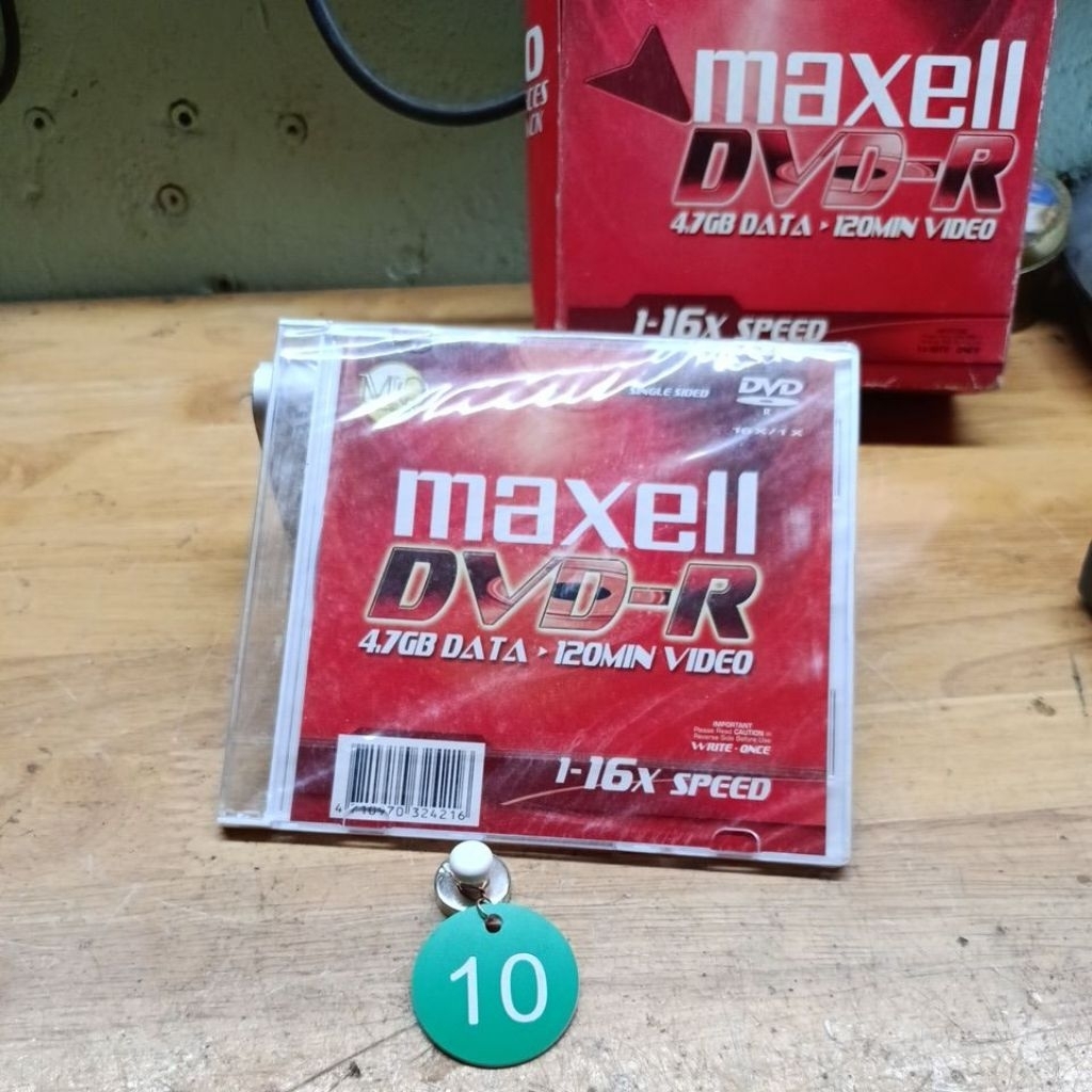 Đĩa dvd maxell 4.7gb trắng mới nguyên siu