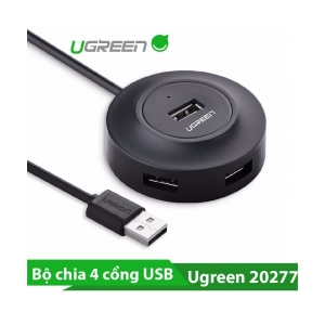 Hub USB 2.0 4 port Ugreen Chính hãng (20277)