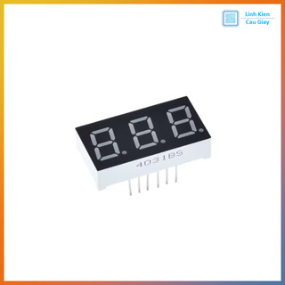 LED 7 Thanh 0.36inch Katot Chung - Sáng Đỏ