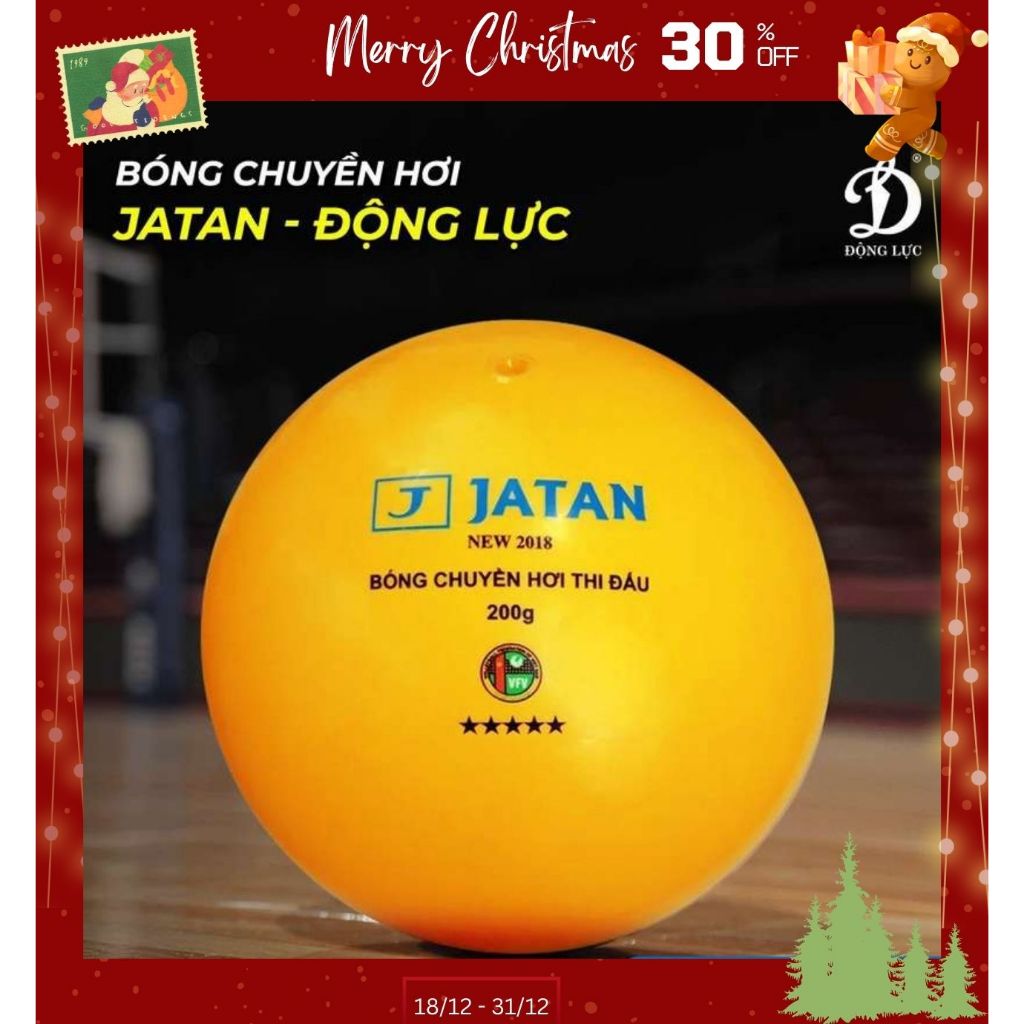 Quả bóng chuyền hơi Động Lực Jatan 200/250/300g - Banh bóng chuyền hơi Động Lực chính hãng