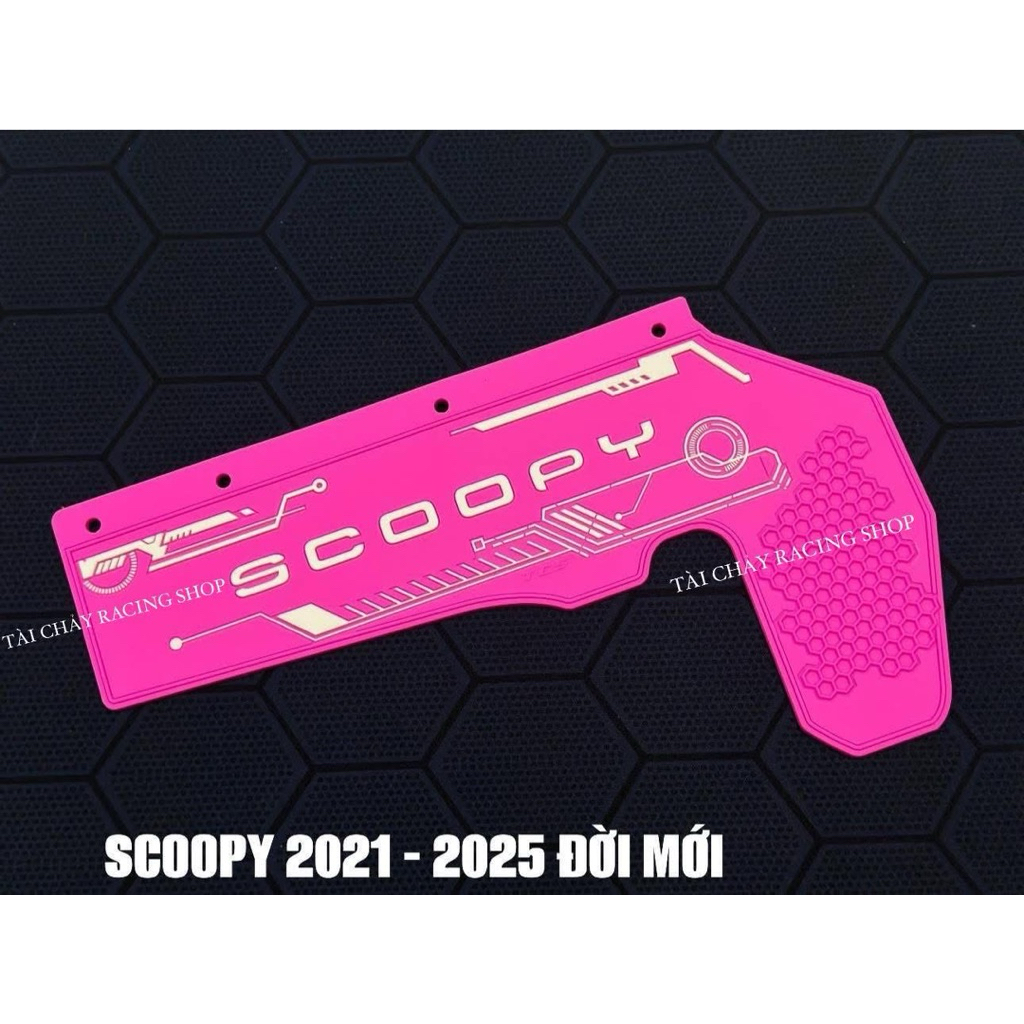 [ 1 TẤM ] CAO SU CHẮN BÙN SCOOPY HỒNG 2021 - 2025 ĐỜI MỚI
