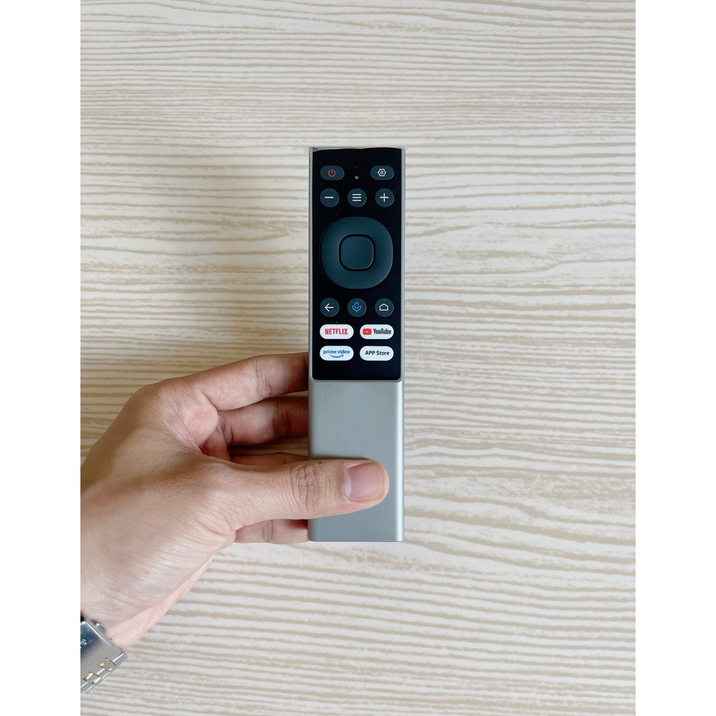 Điều khiển Tivi Ariang giọng nói phím bấm êm nhậy