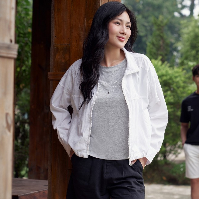 Áo Thun Nữ Tay Ngắn Chất Visco Co Giãn Thời Trang NINOMAXX 2505014