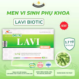   1 TẶNG 1  Men Vi Sinh Vùng Kín Lavi Biotic Bản Mới Tặng Đũa Thần Phụ Khoa Inner Gel 