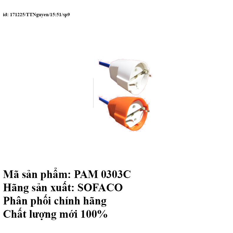 PHÍCH NỐI ÂM PAM 0303C