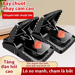 Bẫy Chuột Thông Minh Loại Mới Lò Xo Độ Nhạy Cao Nhỏ Gọn An Toàn Tái Sử Dụng bắt là dính.