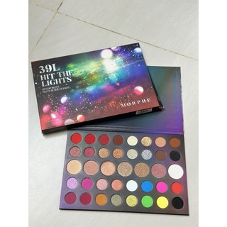 (Thanh Lý) Phấn Mắt Morphe 39L Hit The Lights. Nhiều Màu