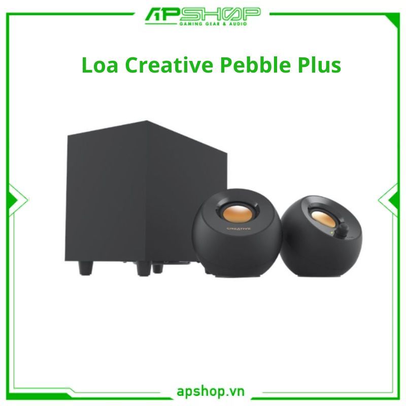 Loa Creative Pebble Plus | Chính hãng.