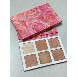 [Thanh Lý] Bắt Sáng Violet Voss Pro Rose Gold Highlighter Palette. Bảng Highlight. Nhũ Màu Vàng Hồng