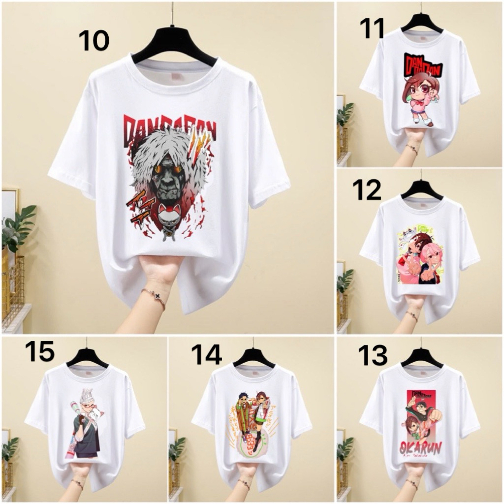 Áo Dandadan Ayase Momo,Takakura Ken / áo thun hình Dandadan Ayase Momo,Takakura Ken đan đan đan