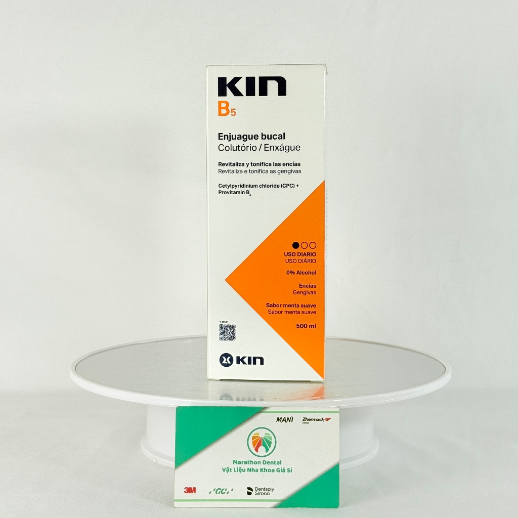 Nước súc miệng KIN B5 giúp làm sạch mảng bám hiệu quả I Marathon Dental