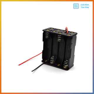 Hộp/khay đựng 8 pin AA ra dây