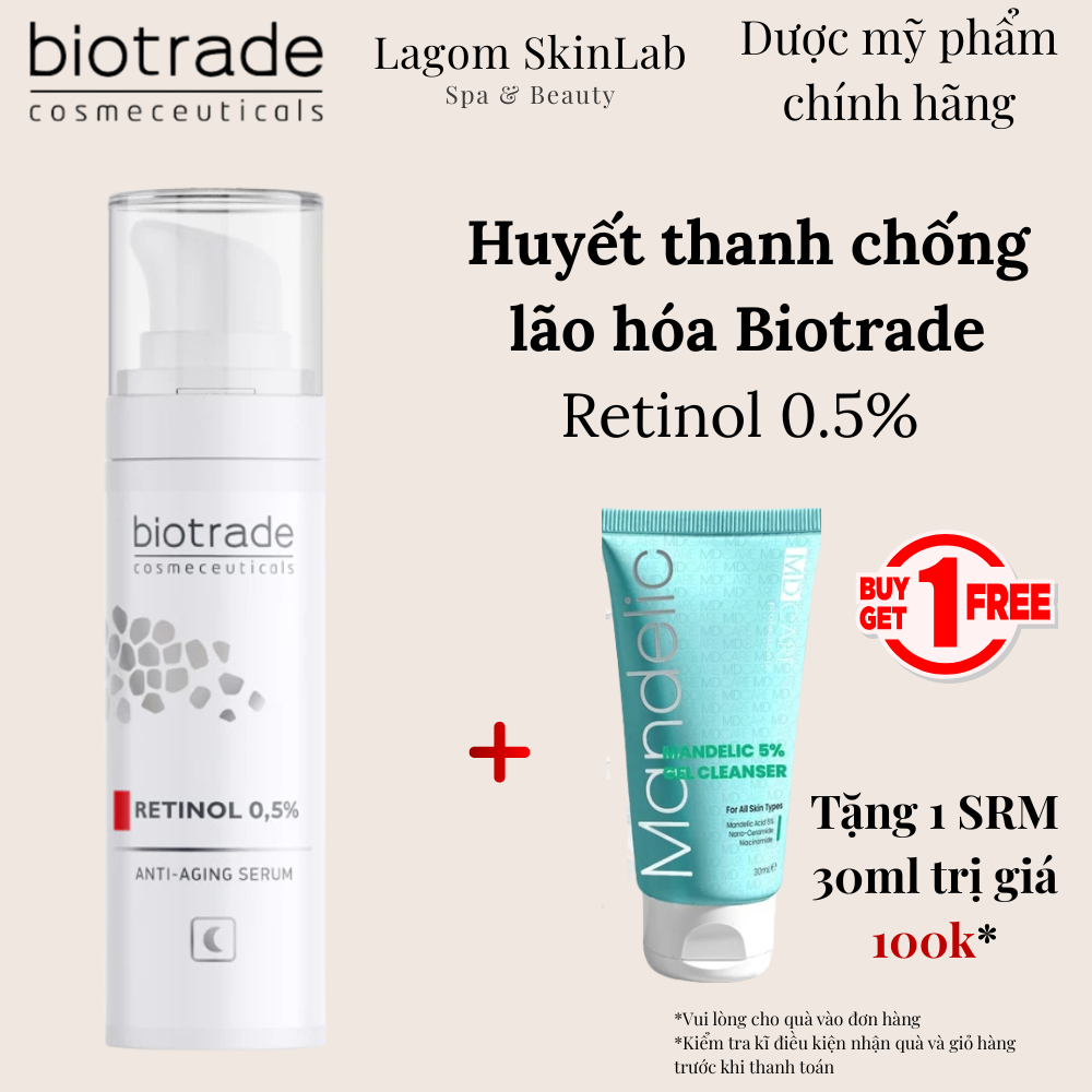 Huyết Thanh Chống Lão Hóa Biotrade Retinol 0.5% 30ml
