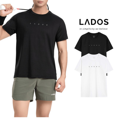 [OUTLET - KHÔNG ĐỔI TRẢ] Áo Thun Mè Thể Thao Cổ Tròn LADOS-9231 Chất Thun Lỗ Thông Hơi Form regular basic trẻ trung