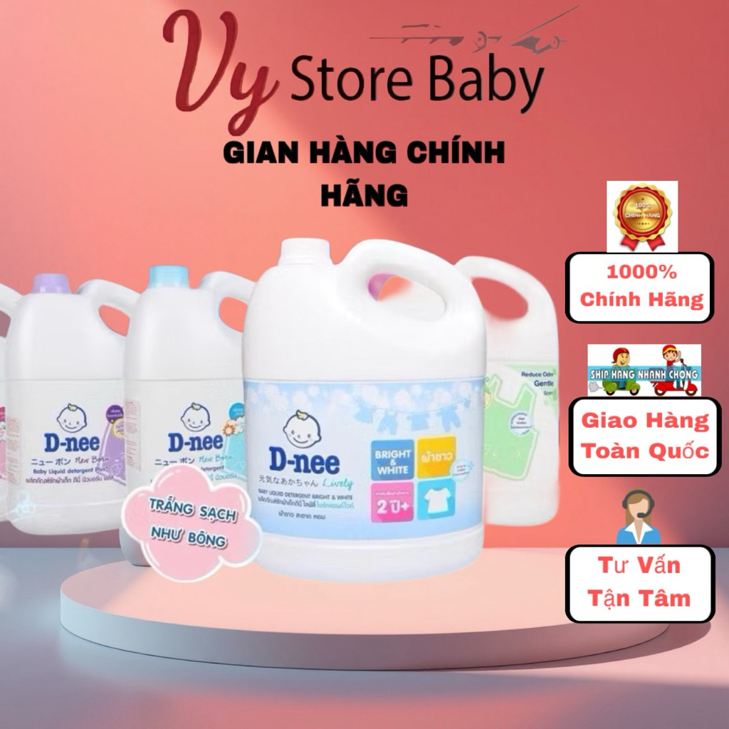 Nước giặt Dnee thái lan  vystore