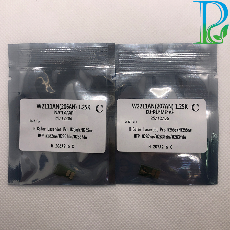 Chip Hộp Mực HP Mã 207A / 206A AN – Reset Mực HP Color Laser M255, M283fdw, M282nw