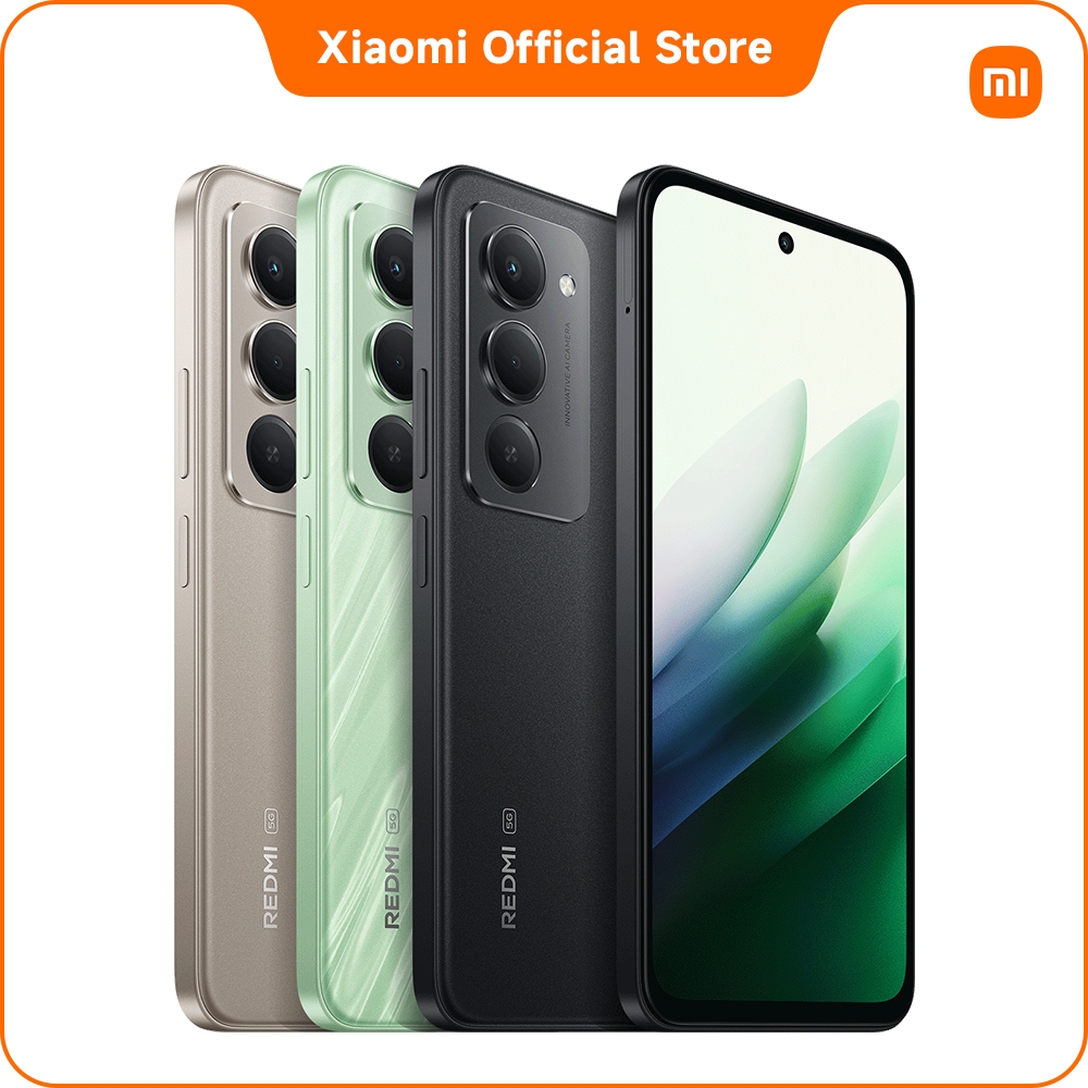 Redmi 15 5G (4+128GB|8+256GB) |Pin 7000mAh (typ) cực lớn|Snapdragon® 6s Gen 3 with 5G|Màn hình FHD+ 6.9 inch sắc nét | BigBuy360 - bigbuy360.vn