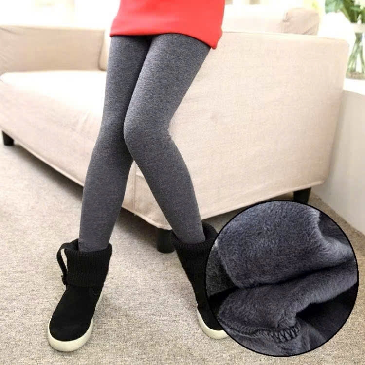 Quần legging bé gái lót lông thời trang trẻ em BEESHOP D25003