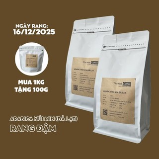   Rang Đậm  Cà phê Arabica núi Min- Đà Lạt phù hợp với Espresso Phin Moka pot Staresso 