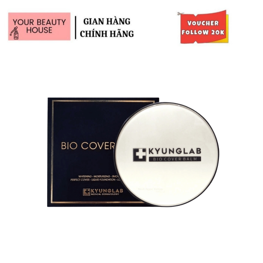[KyungLab] Phấn Nước Cho Da Treatment Bio Cover Balm Cushion Hàn Quốc 15g