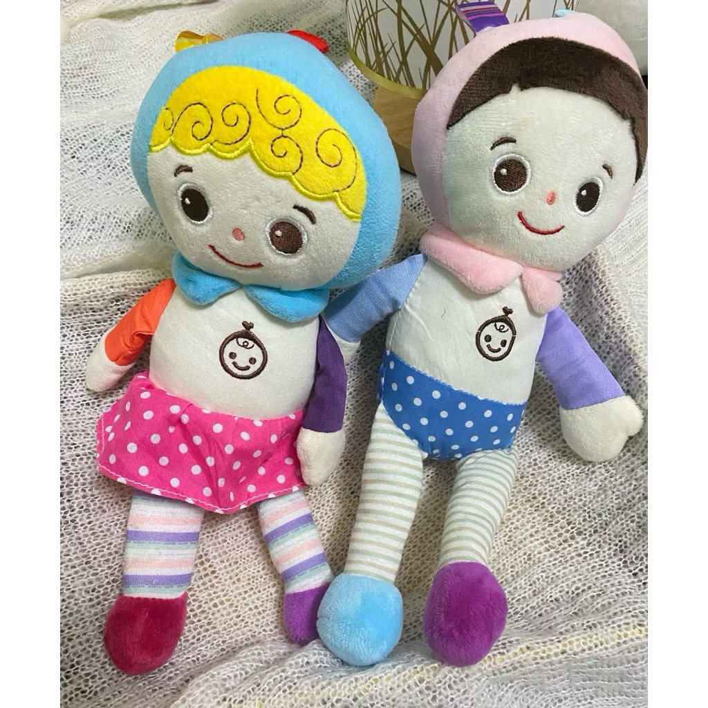 [2hand Hàn] gấu bông, đồ chơi len, thú nhồi bông dễ thương, an toàn, sách vải cho bé