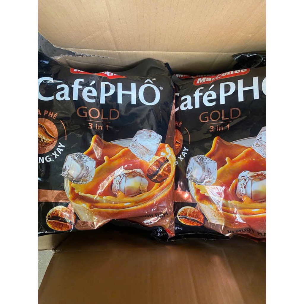 Cà phê phố Gold dạng bịch 30 gói