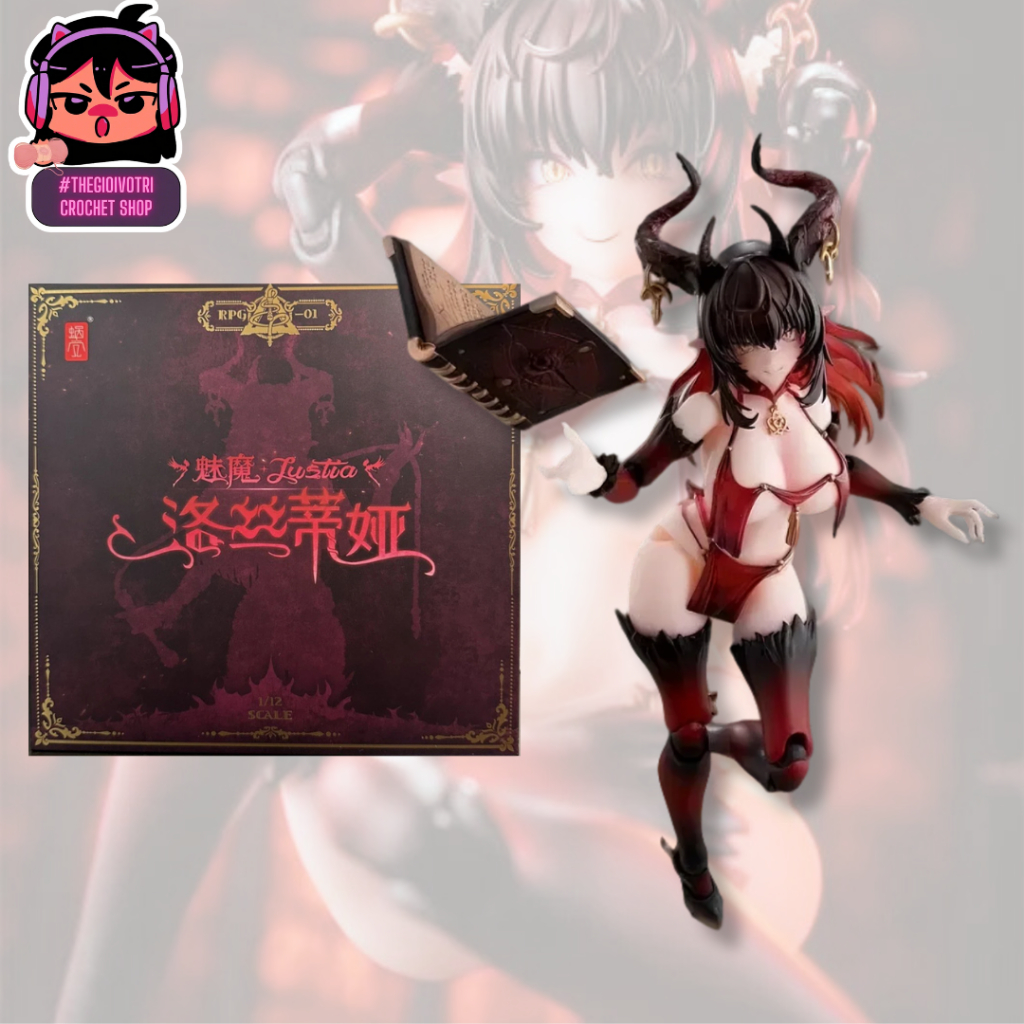 SNAIL SHELL (AUTHENTIC) HIGH QUALITY ACTION FIGURE "LUSTIA SECOND PHASE - RED SUCUBUS" (NEWSEAL)